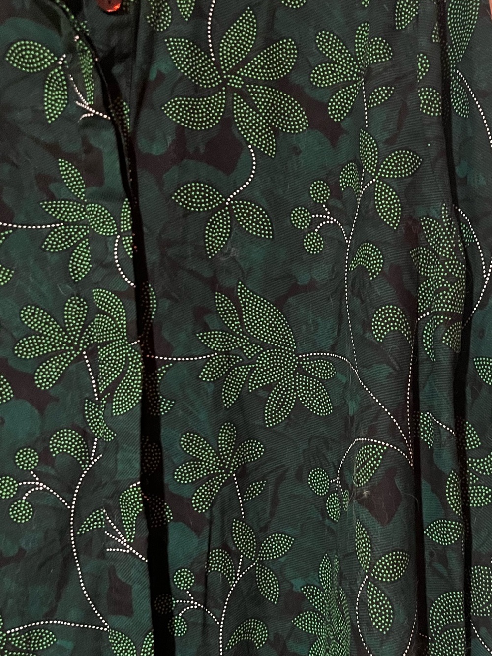 Zuri Verdant Green Botanical Dress - Picture 2 of 4